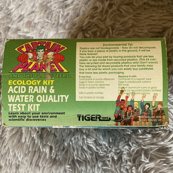 Vintage 1991 Ecology Acid Rain & Water Test Kit 15 tests in 1, for kids science - Picture 4 of 6